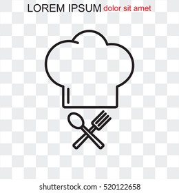 Line icon- chef