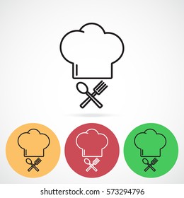 Line icon- chef