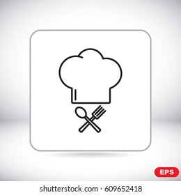 Line icon- chef