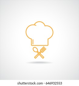 Line icon- chef