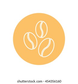 Line icon-  coffee beans
