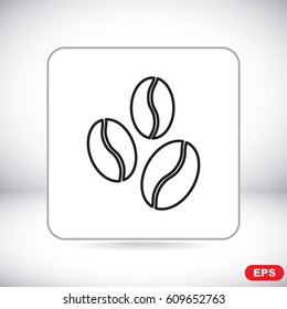 Line icon-  coffee beans