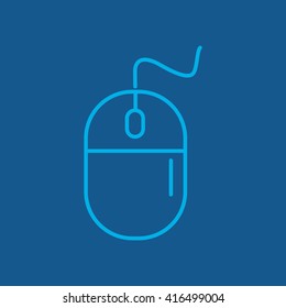 Line icon- computer mouse