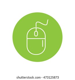 Line icon- computer mouse