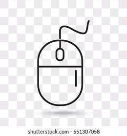Line icon- computer mouse