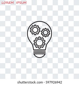 Icono de línea-    concepto