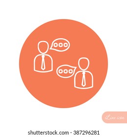 Line icon- conversation