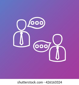 Line icon- conversation