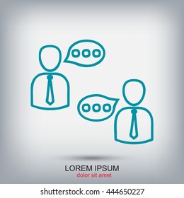 Line icon- conversation