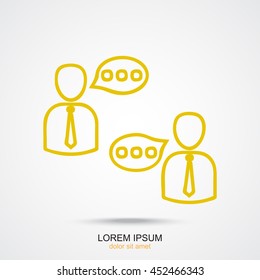 Line icon- conversation