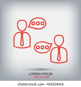 Line icon- conversation