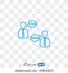 Line icon- conversation