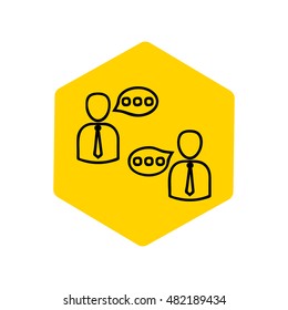 Line icon- conversation
