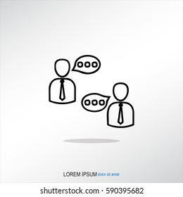Line icon- conversation