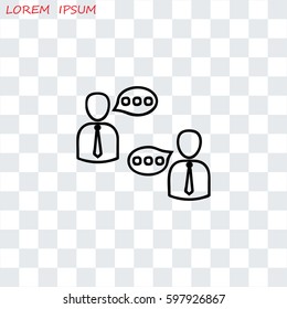 Line icon- conversation