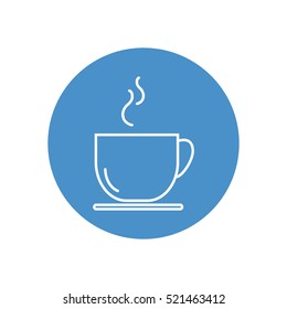 Line icon- cup
