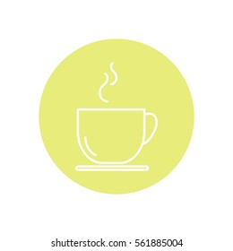 Line icon- cup