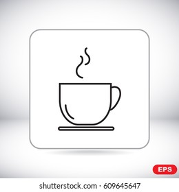 Line icon- cup