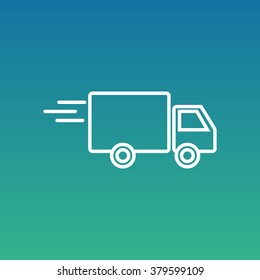 Line icon- delivery