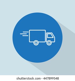 Line icon- delivery
