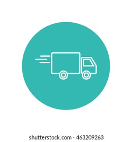 Line icon- delivery