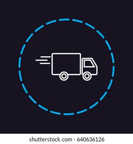 Line icon- delivery