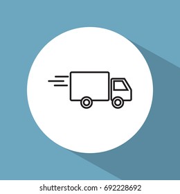 Line icon- delivery