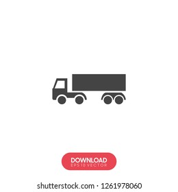 Line icon- delivery - Vector