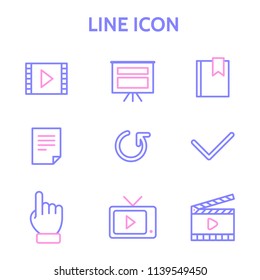 Line Icon Design Concept 6