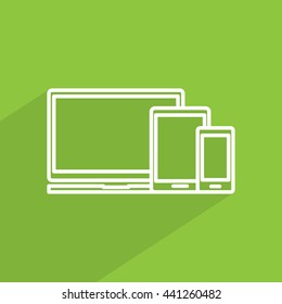 Line icon-  devices