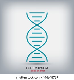 Line icon- DNA