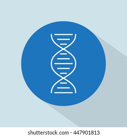 Line icon- dna