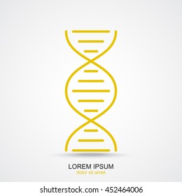 Line icon- dna