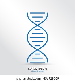 Line icon- dna