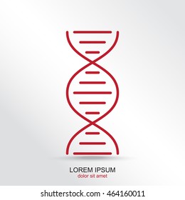 Line icon- dna