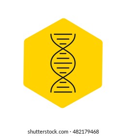 Line icon- dna