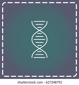 Line icon- dna