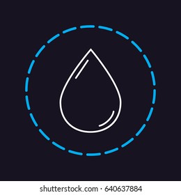 Line icon- drop