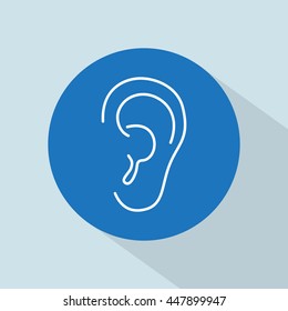 Line icon- ear