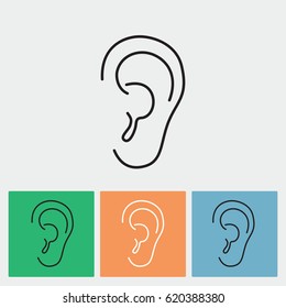 Line icon- ear