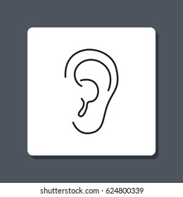 Line icon- ear