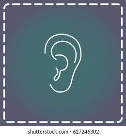 Line icon- ear