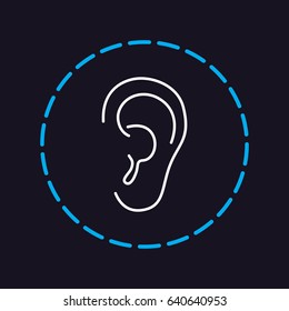 Line icon- ear