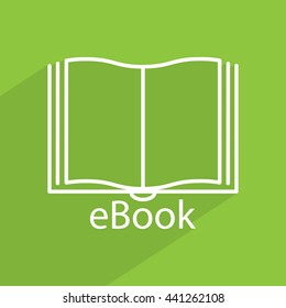 Line icon-  e-book