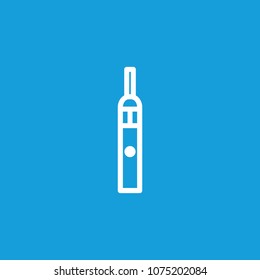 Line icon of e-cigarette. Vaping, smoke evaporator, tobacco alternative. Bad habits concept. Can be used for topics like modern trends, unhealthy living, addiction