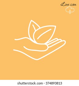 Line icon- eco
