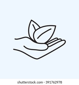 Line icon- eco