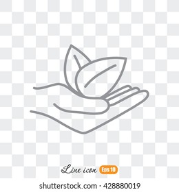 Line icon- eco