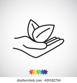 Line icon- eco