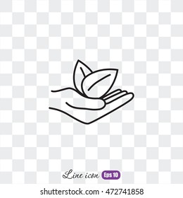 Line icon- eco